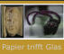 Papier trifft Glas